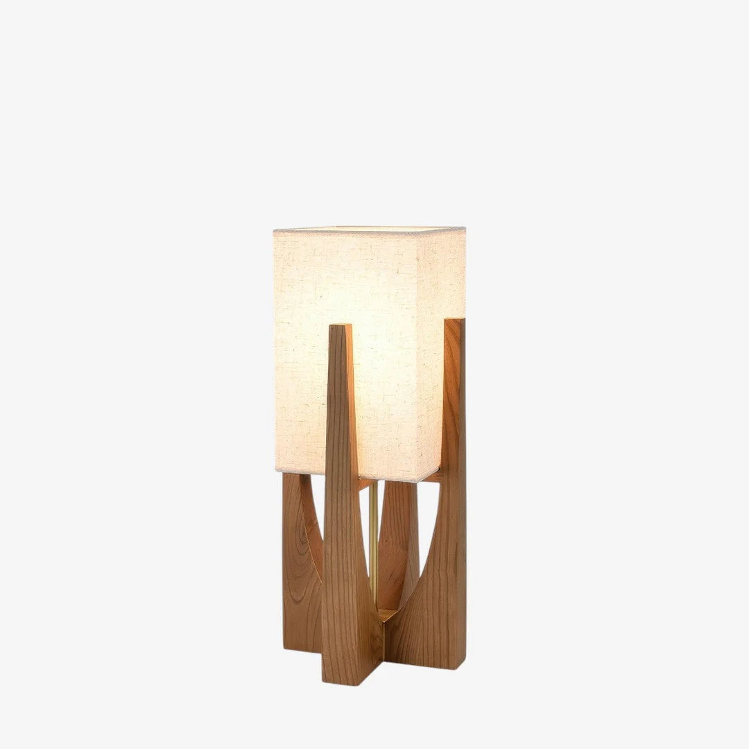 Organic Floor Lamp – Japanese Wabi Sabi Sculptural Natural Design