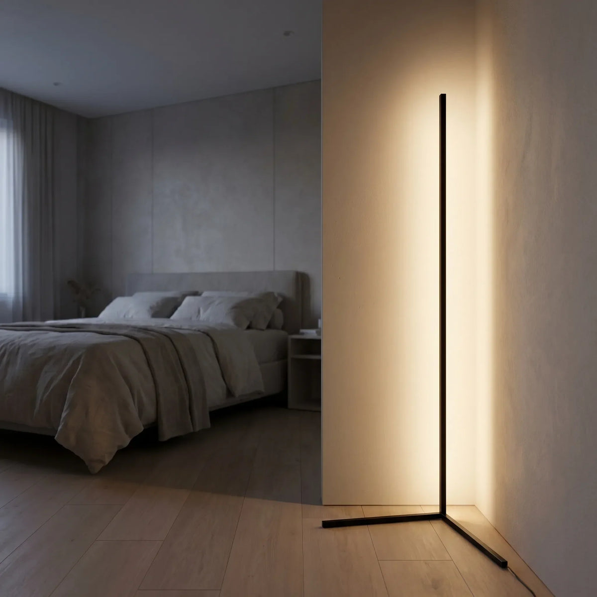 Lumivara - RGB Colour-Changing Standing Floor Lamp- Ambient Mood Lighting